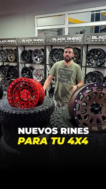 ¡Dale a tu 4x4 una nueva actitud con los nuevos rines que no