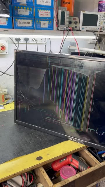32” Broken Display LED TV Repair by Display Replacement
.
fo