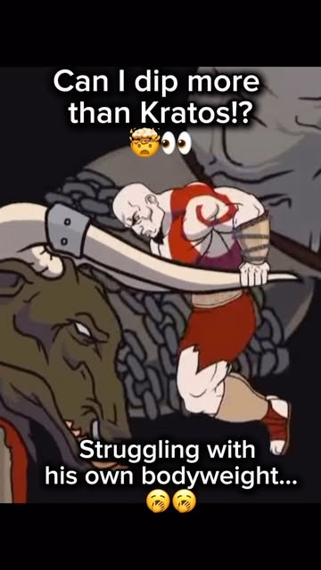 Dipping more than Kratos!!? 🤯 @calai.app Want to get strong