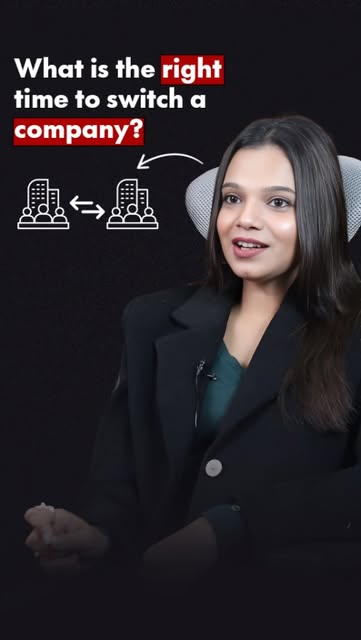 What is the right time to switch a company?
.
.
[Job switch,