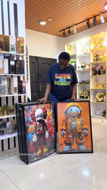 All sizes in 20x30 inches
N30,000 each
#Wallframesinlagos