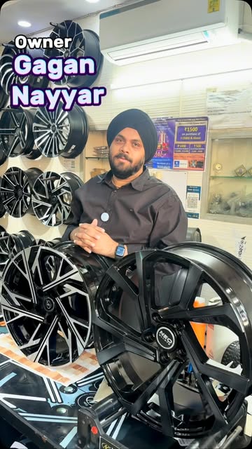 Best Alloy wheels in Nayyar Tyres ©️t Shop Address 19, 1, Ja