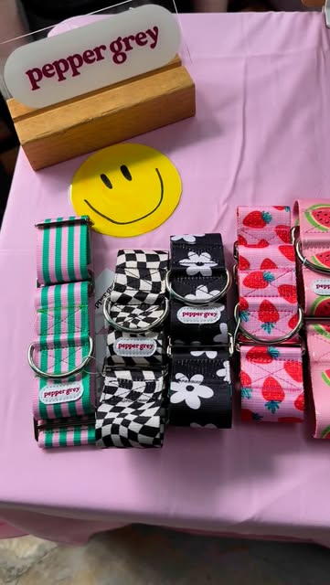 Which collar is your fave?
💜Mini vlog from our pop-up last
