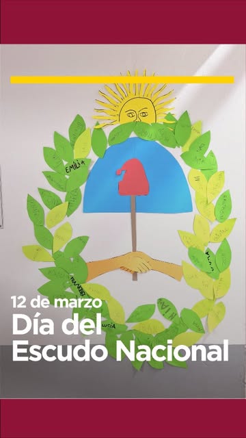🗓12 de Marzo: Día del Escudo Nacional
“Hoy se conmemora el
