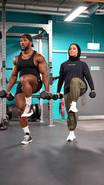 🔥 Full-Body Dumbbell HIIT with a Partner! 🔥 Grab a friend