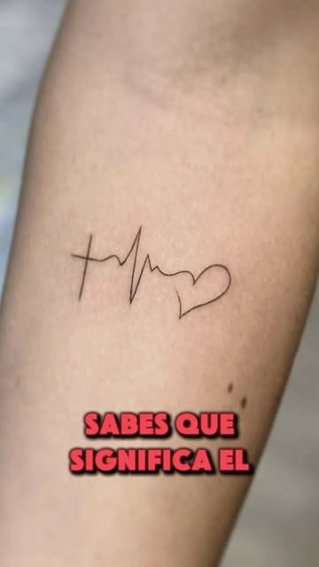 ¿Sabías que el tatuaje de los latidos del corazón representa