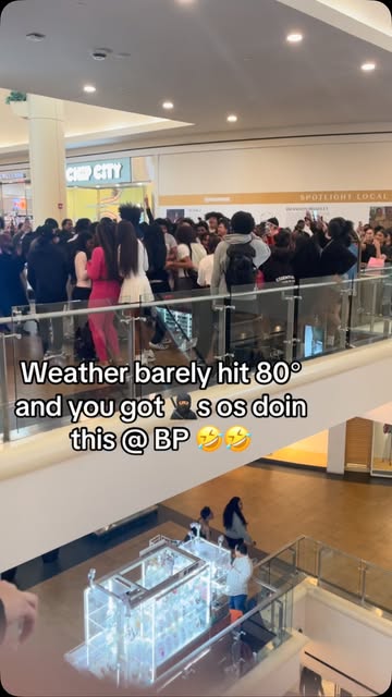 Nah BP was mad active today 🤣🤣 #bayplaza #bayplazamall #ny