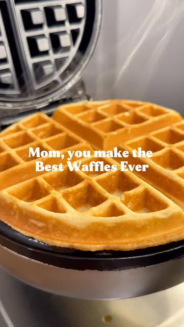 Time to pull out that waffle 🧇 maker and make the easiest h