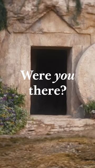 “Were you there when they crucified my Lord?” 🕊️ (“Were You