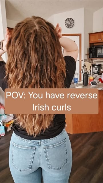 Whats the opposite of Irish curls? 🤔😫 what do you think?
.