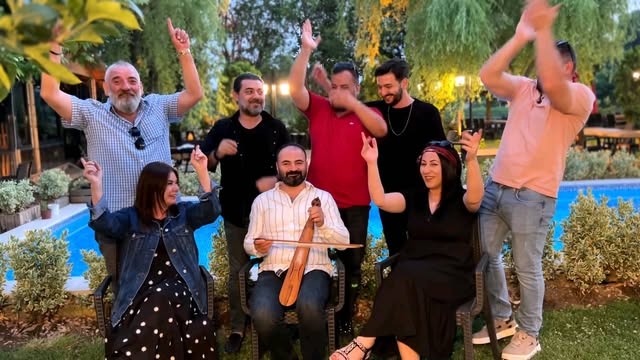 Bu akşam dostlarla yeni single çalışmam için Beykoz Öğümce k