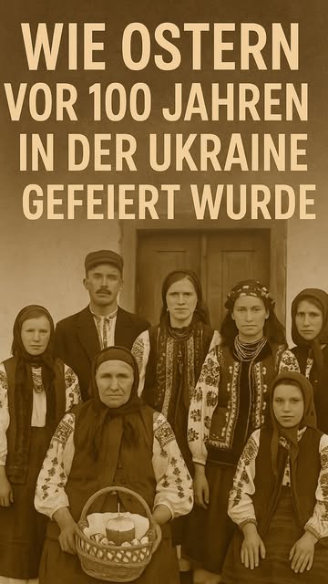 So sah das ukrainische Osterfest vor 100 Jahren aus – voller