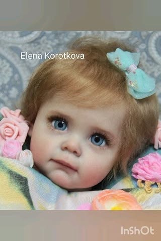 Well, my dears.I'm finishing my work on baby Maggie.
I'll sh