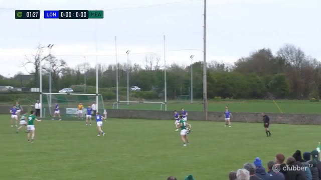 Robert Johnson opens the scoring for @meathgaa_official with