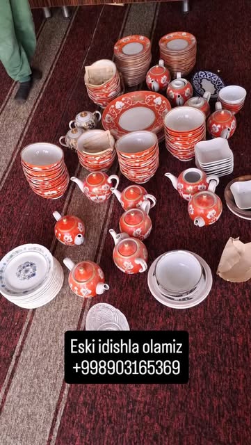 Toshkent shahri boʻylab eski idish tovoqla olamiz,+998903165