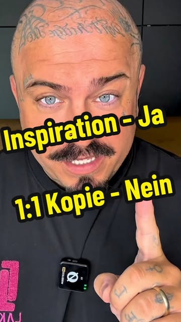 1:1 kopieren ?? Geht gar nicht !!
Ja , bei Realistic Tattoos