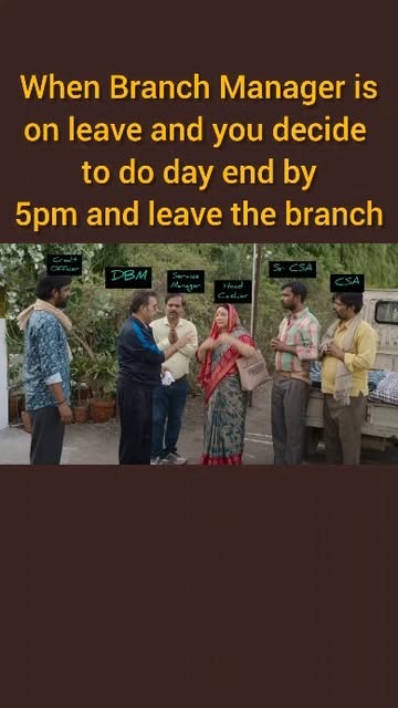 When you plan to close the branch early
#boredbanker #coolb