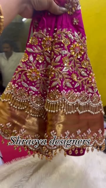 Dm for maggam works …9493509737
