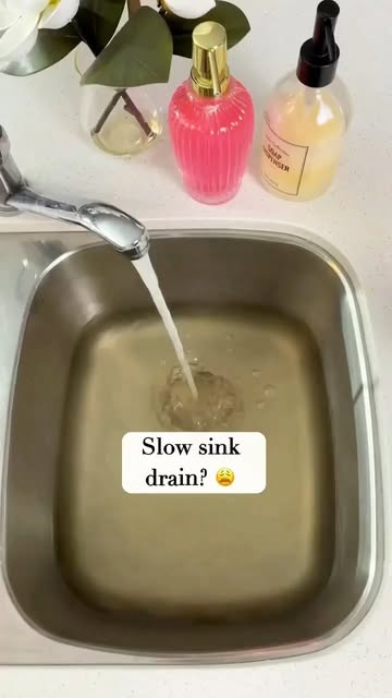 🧼 Would You Try This Sink Hack?
⭐️ How to fix a slow drain