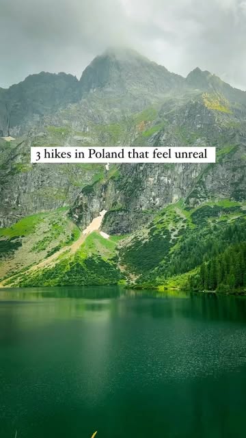 📌 Save for your bucket-list!
3 hikes in Poland that feel u