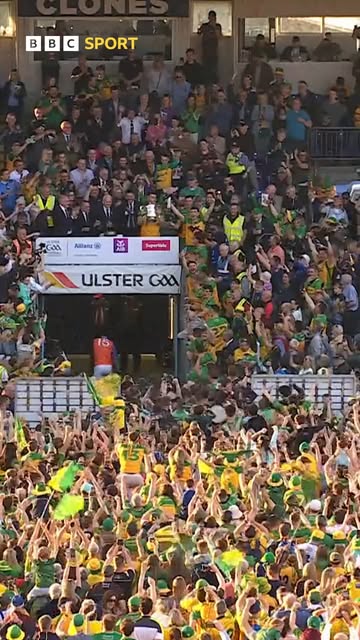 2025 Ulster Champions 🏐
Donegal captain Patrick McBrearty