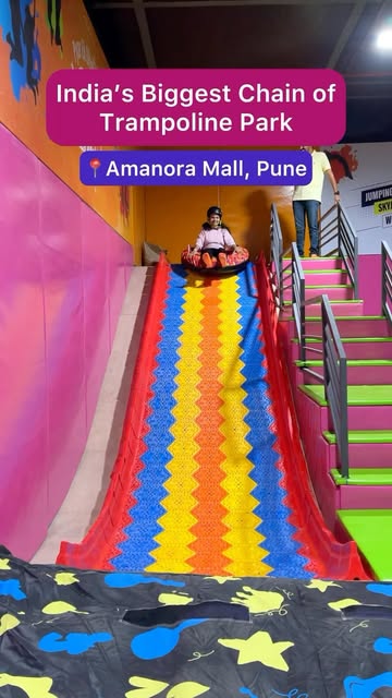 India’s Biggest Chain of Trampoline Park Now in Amanora Mall