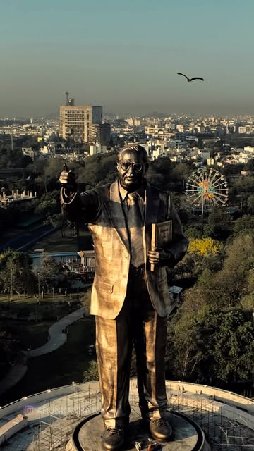 B.R .Ambedkar Statue 125ft at hyderabad 📍
shot and edite