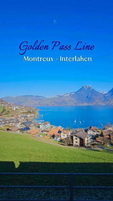 Golden Pass Line 🚂🇨🇭
Experience an unforgettable train jo