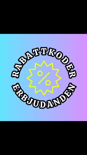 💙RABATTKODER & ERBJUDANDEN💙
💕FÖLJ/DELA/GILLA💕
@rabattkod