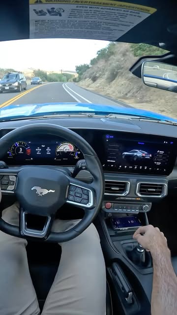 The 2024 Ford Mustang GT Manual is a Coyote King (POV Drive