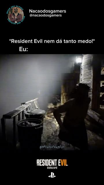 Nessa hora o filho chora e a mãe não vê! 🥲
.
Resident Evil