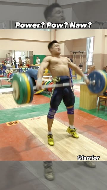 140kg power snatch performed by Lu Xiaojun at Wuzhi Mountain
