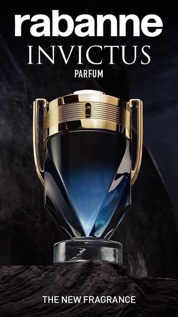Invictus Parfum Rabanne, é mais do que uma fragrância - é um
