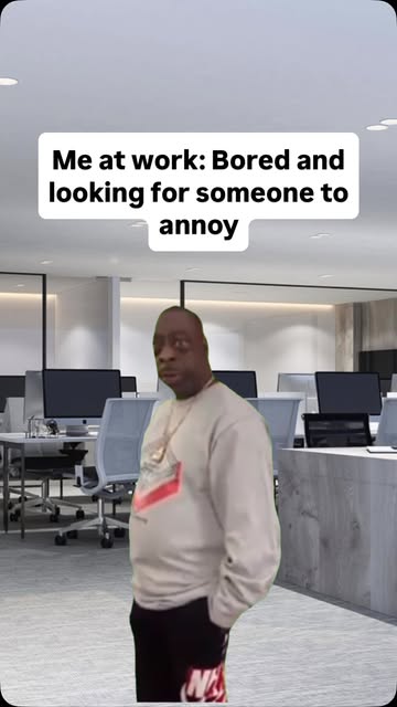 Just bothering coworkers for fun! #worklife #relatable #funn