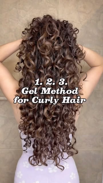 1 2 3 Gel Method for Curly Hair ft. @curlsmith_official AD