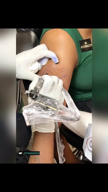 ❇️Love tattoo featuring kids names~symbolizes the immense jo