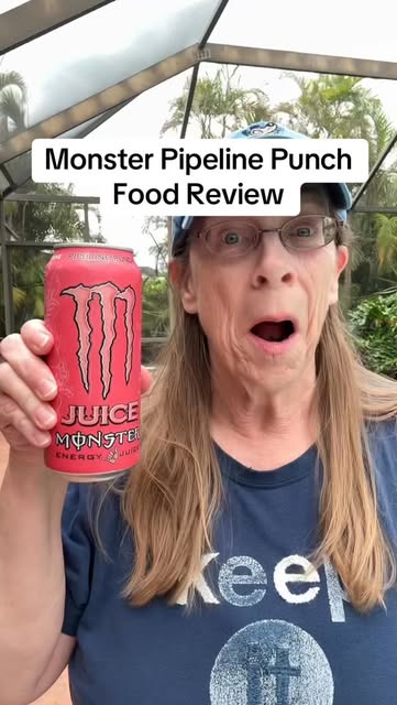 Juice Monster Pipeline Punch energy drink food review @monst