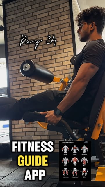 Fitness Guide App For Beginners
App - “LYFTA”
Follow for mo