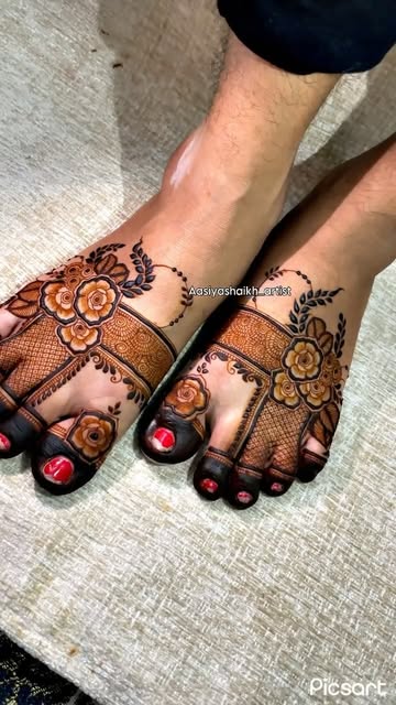 Leg design @aasiyashaikh_artist -#aasiyashaikh #aasiyasmehnd