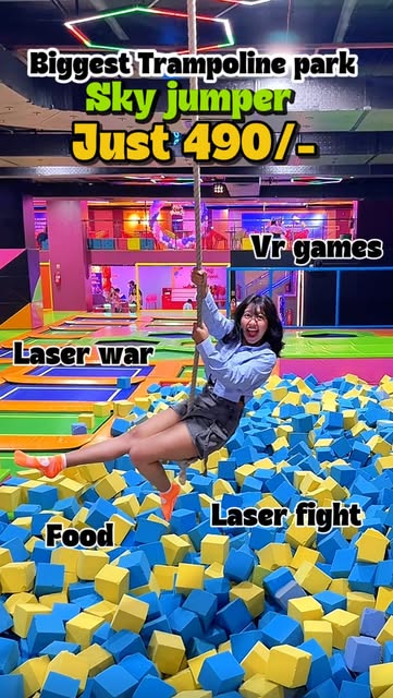 Jump, flip & have a blast🔥
Comment or DM me for an exclusi