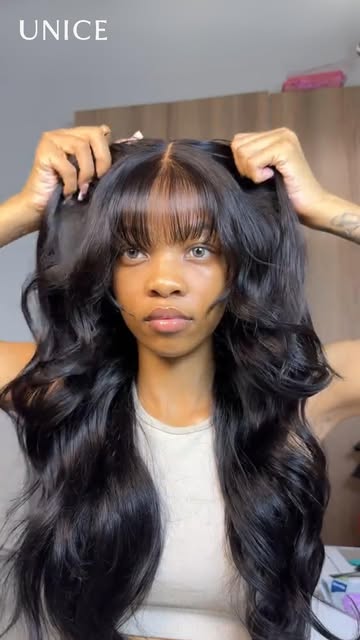 How would they know?👀Watch glueless wig install in 30 secs…
