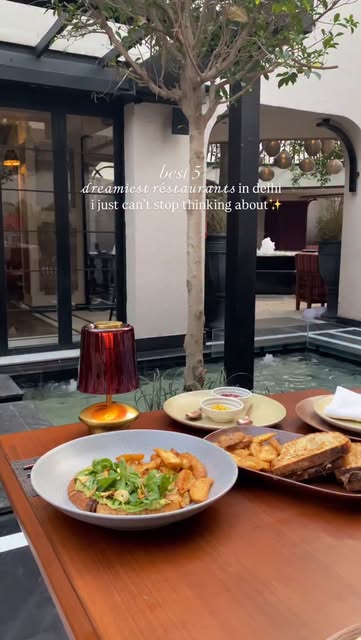 Top 5 dreamiest restaurants in delhi ncr😍
1. @addonisdelhi