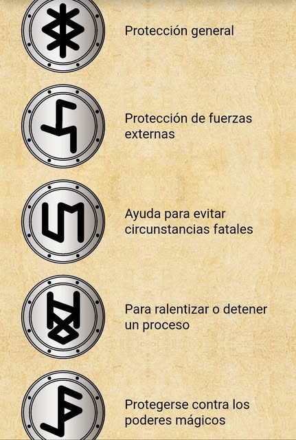 Símbolos Runicos de Protección ✨🌞
#magia #magica #freya #po