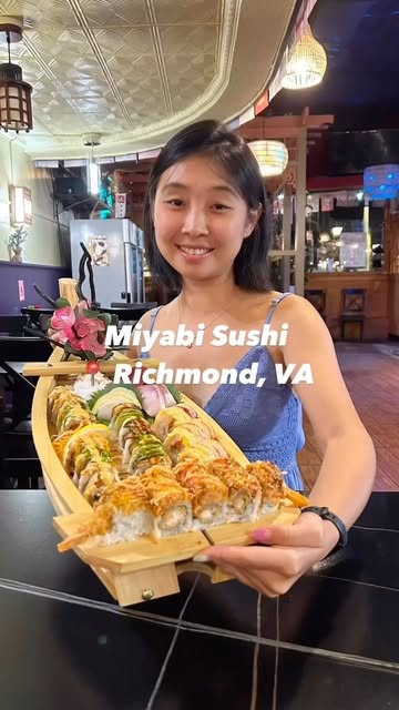 📍 Richmond, VA | Miyabi Sushi
🚘 1712 E Main St, Richmond,