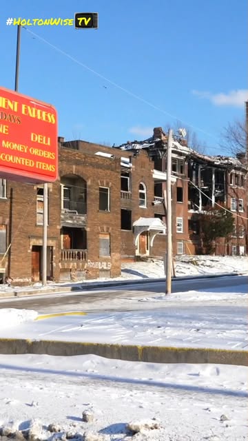 East Cleveland is full of Vacant Apartment Buildings, Crime