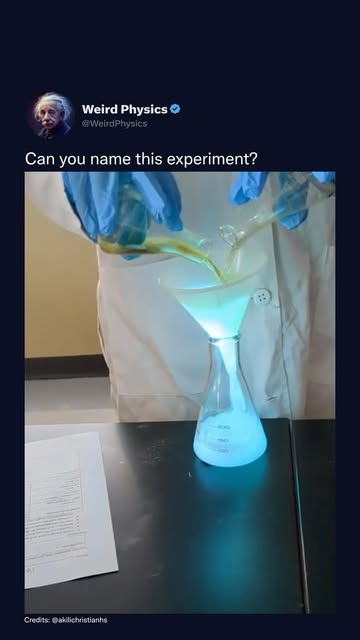 Exploring the science behind glow sticks! This experiment de