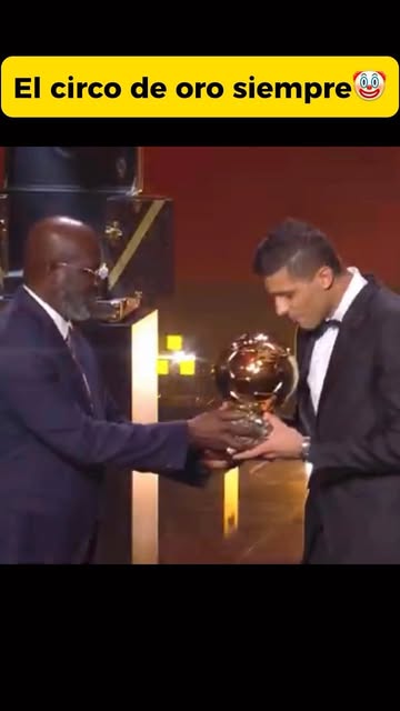 balon de oro el circo siempre sorprendiendo.🥶🌏⚽️✍️#futbol