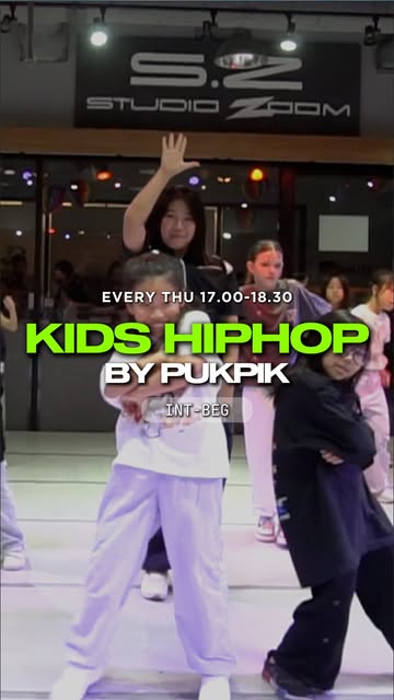 Welcome to our Kids Hiphop Class who are ready to explore th