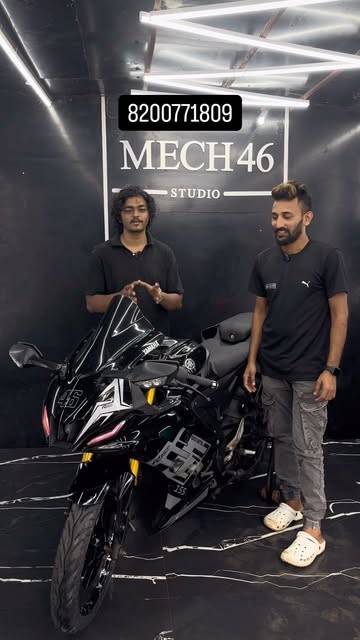 R15V4 Modified into attractive look @_mech_46__ #r15v4 #r15v