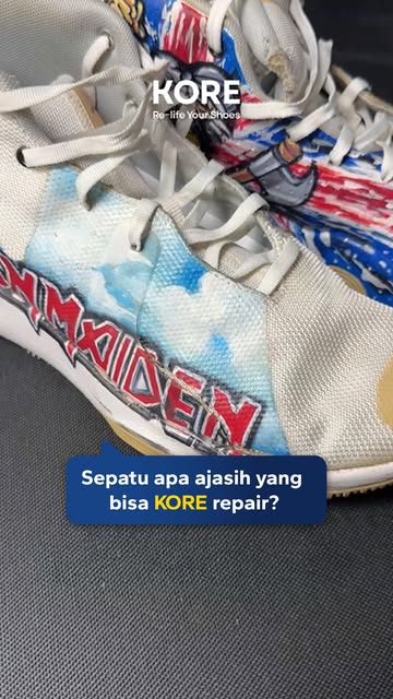 Sepatu kamu rusak? Coba dulu bawa ke KORE! Sneakers, boots,
